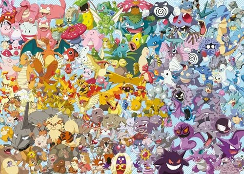 Ravensburger - Puzzle Pokémon 1000 pièces - Puzzle adultes et enfants dès 14 ans - 12000460