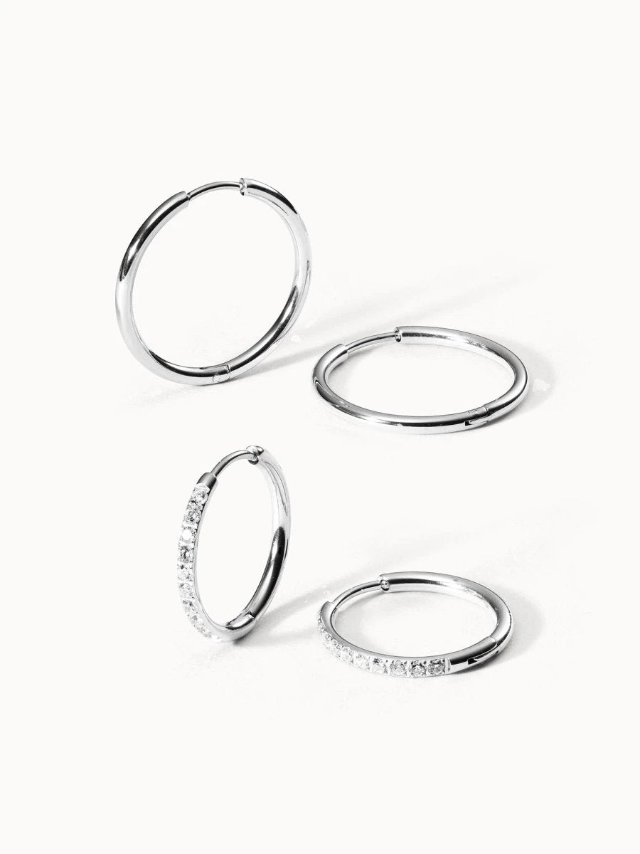 Set Boucles d'Oreilles Lovely Glitter