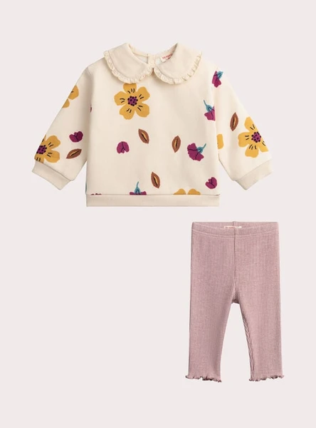 Ensemble pull et legging pour bébé fille