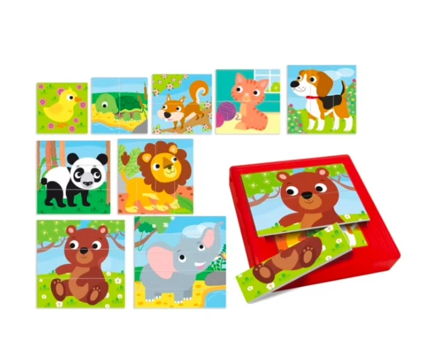 9 puzzles progressifs