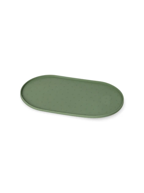Plateau | Silicone. 45 x 25 x 1 cm. | Moss Green