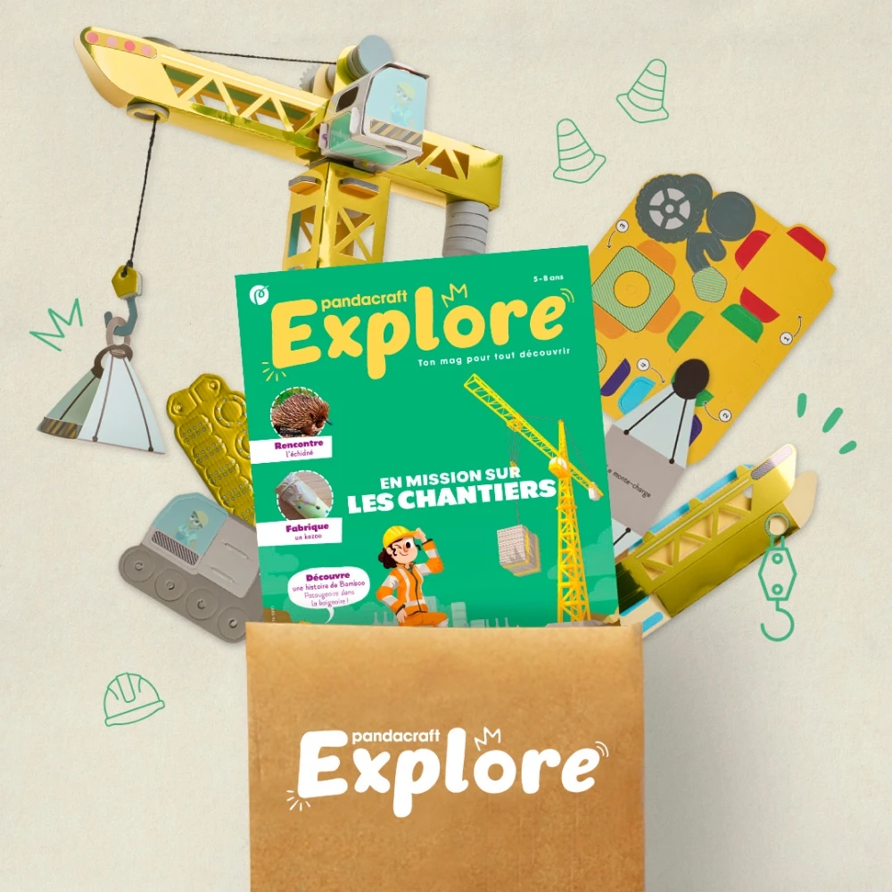 Notre abonnement éducatif & créatif pour les 5 - 8 ans