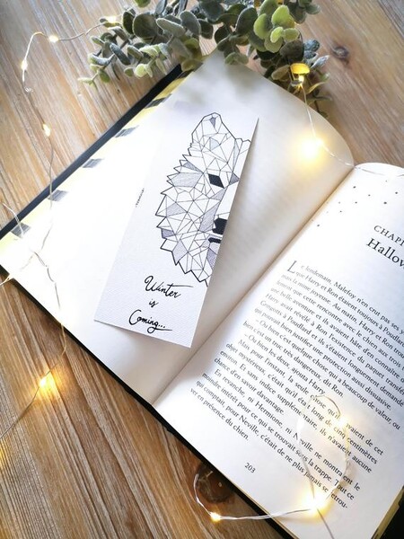 Marque-pages GOT LOUP/LION
