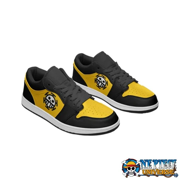Trafalgar Law Low Top JD Shoes Anime Custom Shoes - One Piece Universe - The Best Store for One Piece Merchandise