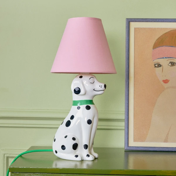 Dalmatian Lamp – Handmade Ceramic, Fun & Unique | Coucou Suzette