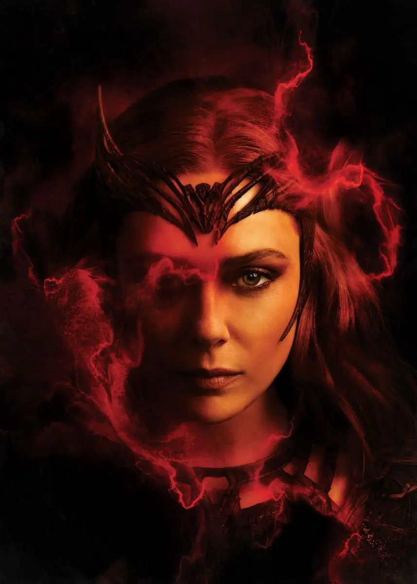 'Scarlet Witch character' Poster by Marvel | Displate