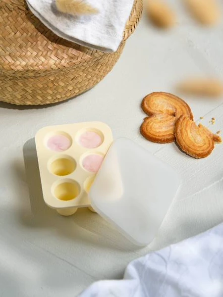 Moule 6 portions pour grignoteuse écru - Petit Truc
