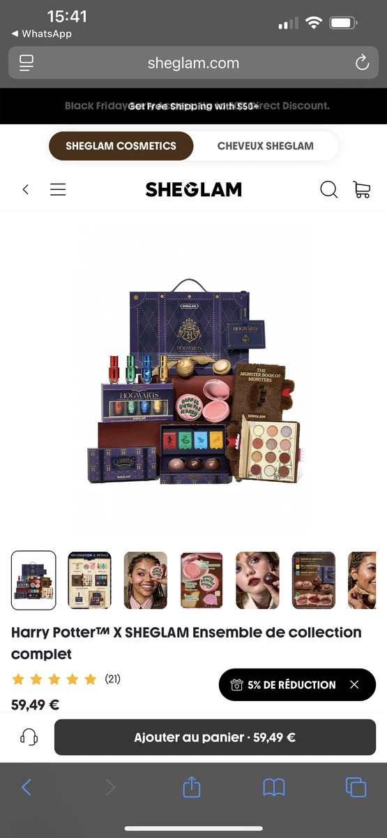 Harry Potter™ X SHEGLAM Full Collection Set 2.0