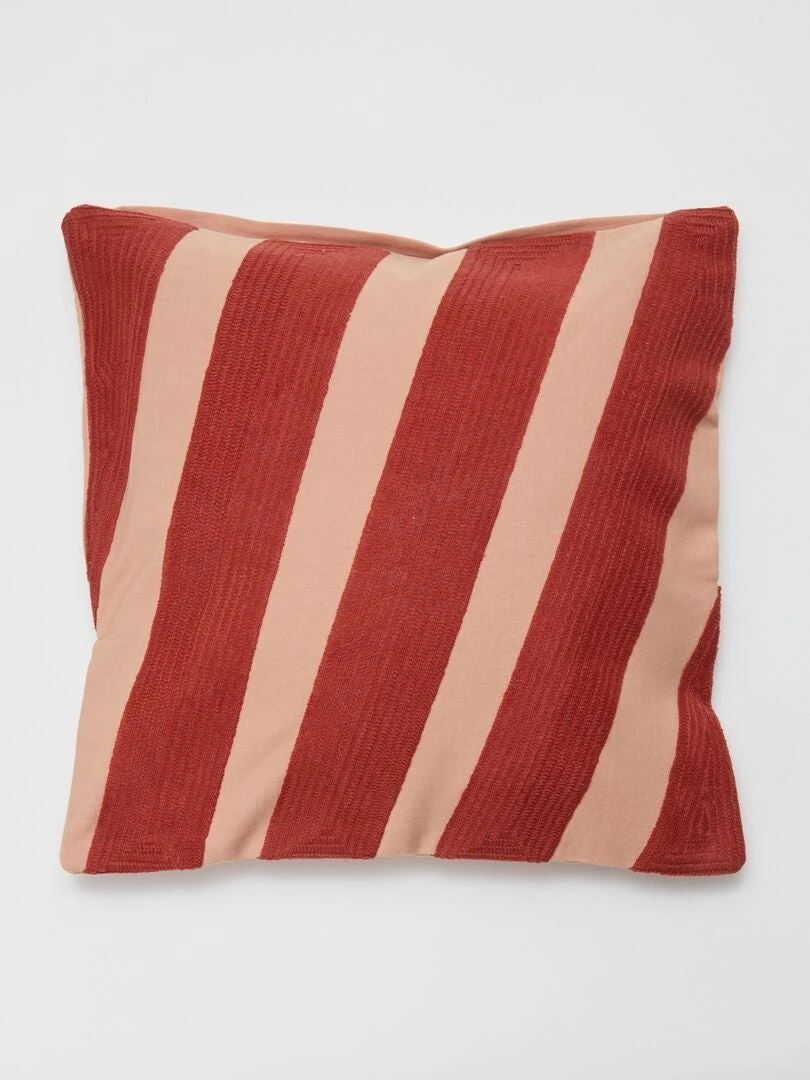 Housse de coussin brodée - Kiabi Home