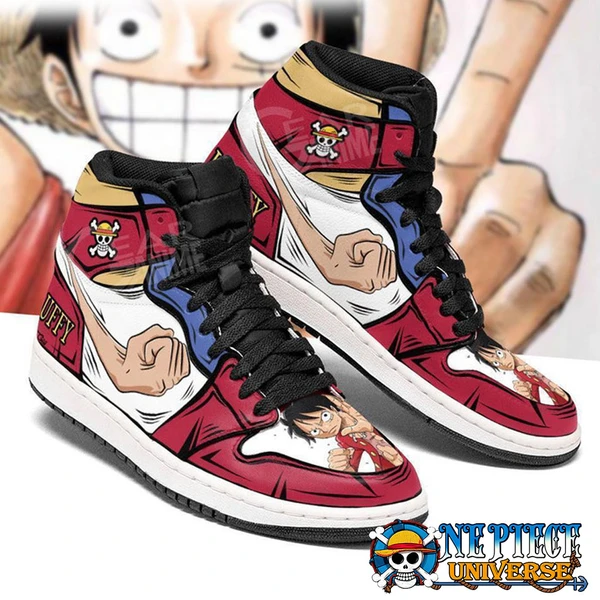 Monkey D Luffy Sneakers Gomu Gomu Custom Shoes - 2023