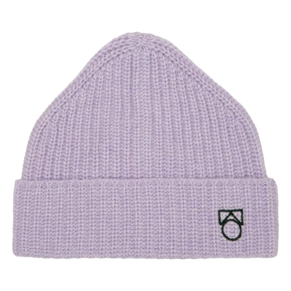 Main Story - Bonnet Logo Laine - 	Lilas | Smallable