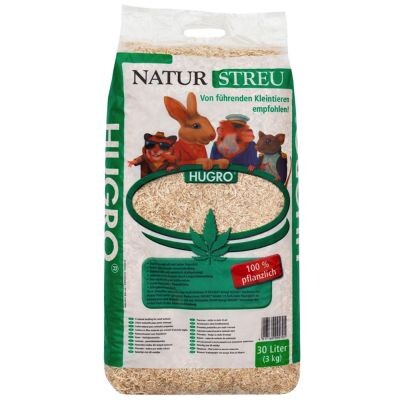 Litière de chanvre Hugro pour rongeur