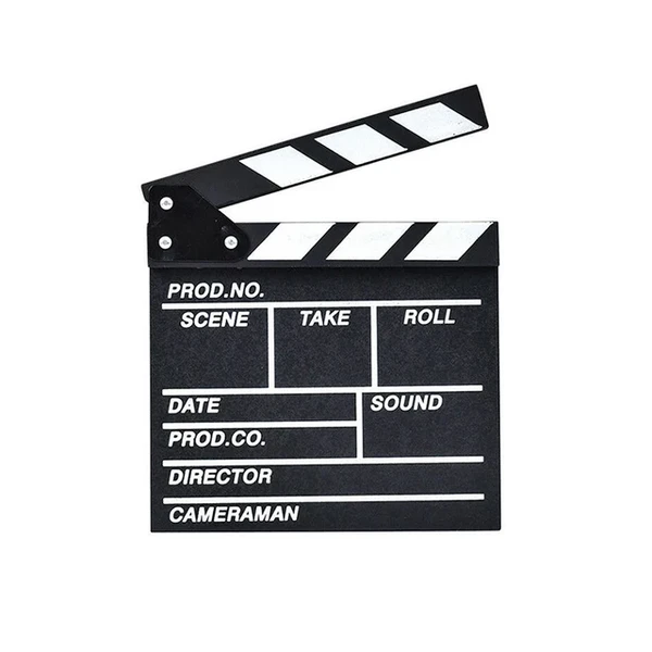 Planche à Clapets en Bois pour Réalisateur de Scène Vidéo, Accessoire de Photographie pour Vlog, Décoration Statique, Nouveau - AliExpress 15