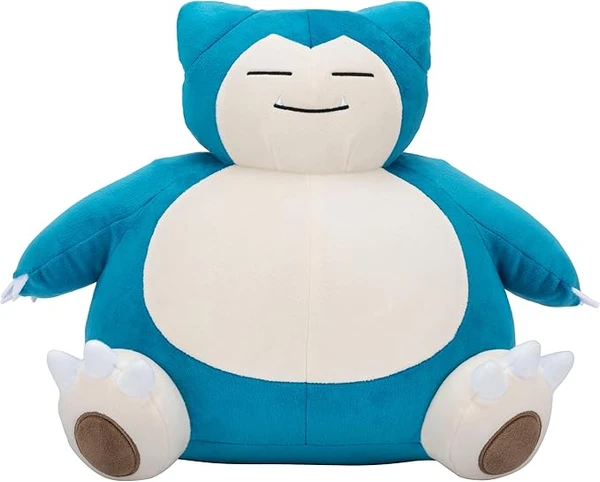 Pokémon Peluche Ronflex - Peluche Douce de 30 cm avec des détails Authentiques