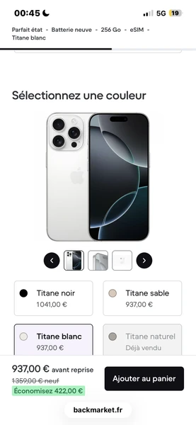 argent pour un téléphone 