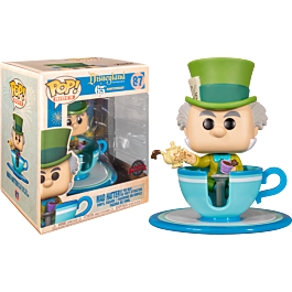 Disneyland 65th Anniversary - Mad Hatter at the Mad Tea Party Attraction US Exclusive Pop! Rides Vinyl Figure