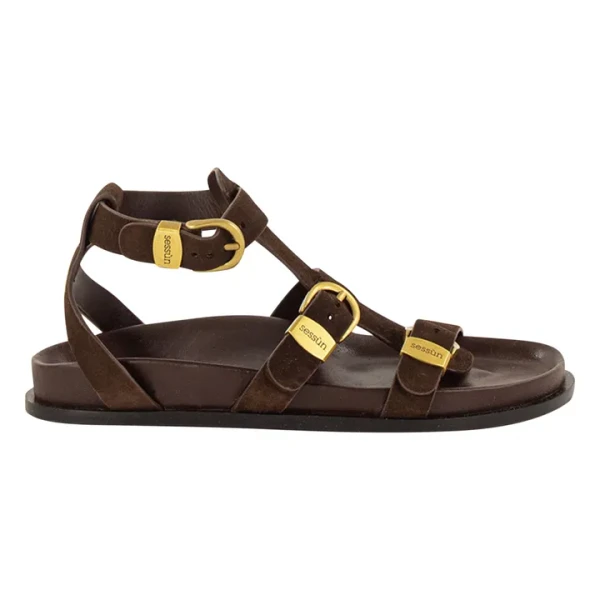 Sandales Romulus Cuir | Chocolat