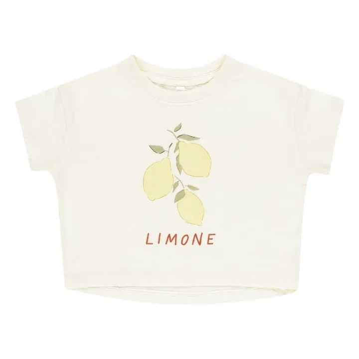 T-shirt Citron | Ivoire