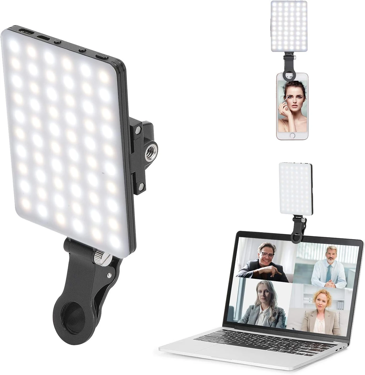 Newmowa | 60 LED High Power Rechargeable Clip