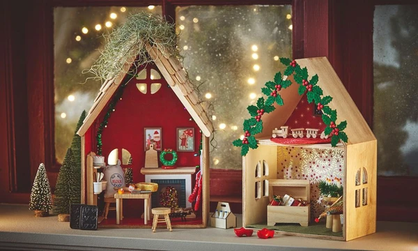 La maison du lutin de Noël | Projets de bricolage | Søstrene Grene