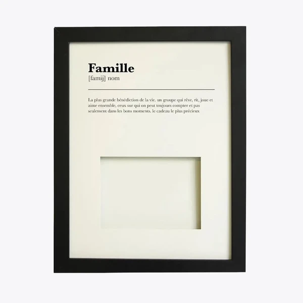 Cadre Photo - Familie