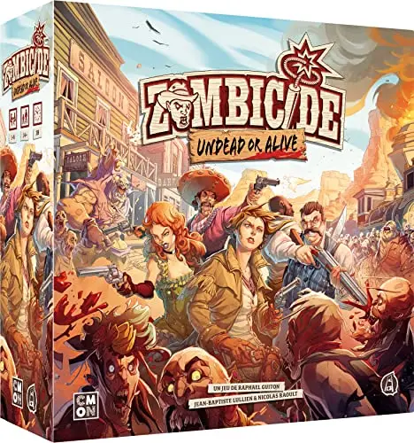  Idée cadeau pour Adlan&moi : Zombicide Undead Or Alive - Jeux de société - Jeux de Plateau - Jeux de Figurines - Jeu à partir de 14 Ans - 1 à 6 Joueurs - Version française