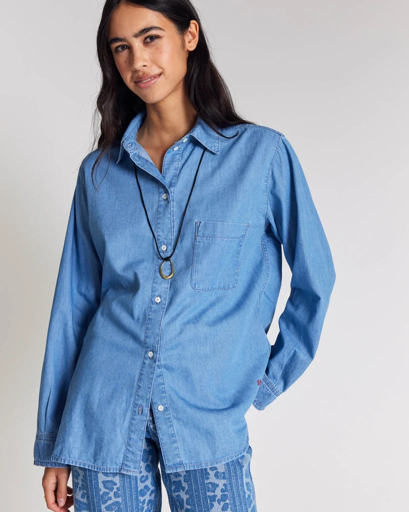 Chemise Anny bleu chambray