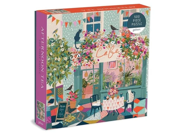 Puzzle Afternoon Tea - 500 pièces - Galison Default Title